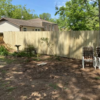 Guaranteed Fence and Deck project example